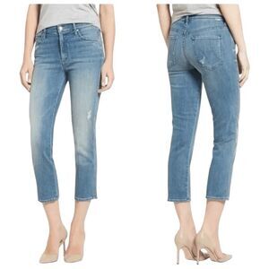 MOTHER High Waisted Rascal Crop in Graffiti Girl Size 26